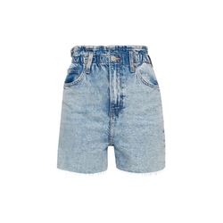Q/S designed by Paperbag (Mom): Relaxed Jeansshorts - blau (54Z7)