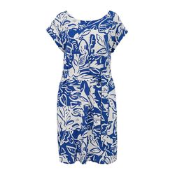 s.Oliver Red Label Sommerliches Kleid aus Viskose - blau/weiß (56A0)