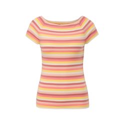 Q/S designed by Cotton stretch t shirt   - pink (42G0)