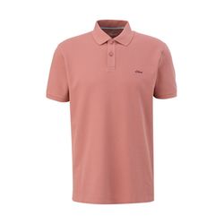 s.Oliver Red Label Cotton piqué polo shirt - pink (2071)