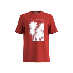 s.Oliver Red Label T-Shirt aus Baumwolle  - rot (30D1)