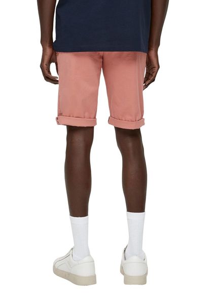 s.Oliver Red Label Austin: cotton stretch bermuda shorts - orange (2071)