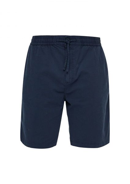 Q/S designed by Regular: Twill shorts - blue (5852)