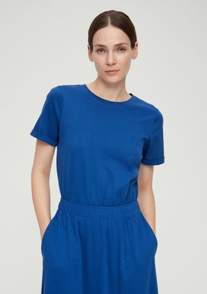 s.Oliver Red Label Kleid mit Rückenausschnitt - blau (5602)