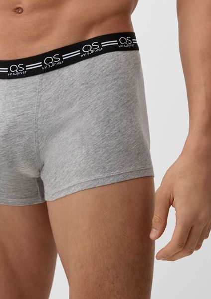 Q/S designed by Set of 3 jersey boxer shorts  - gray (0095)