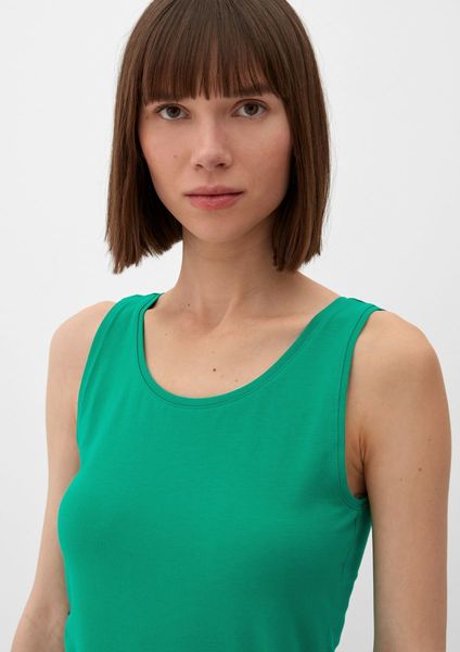 s.Oliver Red Label Basic jersey top - green (7646)