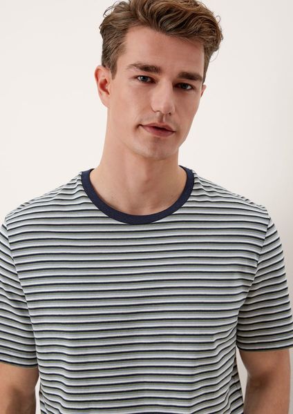 s.Oliver Red Label Jersey top with stripes - blue (59G1)