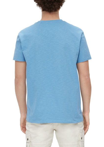 Q/S designed by Pure cotton t shirt  - blue (5196)