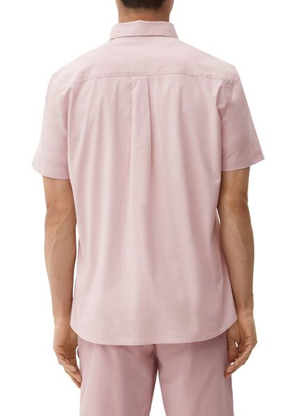 s.Oliver Red Label Kurzarmhemd mit Button-Down-Kragen - pink (41M2)