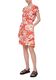 s.Oliver Red Label Summery dress in viscose - orange/white (25A0)