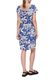 s.Oliver Red Label Summery dress in viscose - blue/white (56A0)