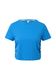 Q/S designed by T-shirt avec fronces - bleu (5547)
