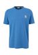 s.Oliver Red Label T-shirt en coton mélangé  - bleu (54W2)
