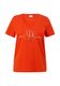 s.Oliver Red Label Cotton shirt with front print   - orange (25D0)