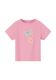 s.Oliver Red Label T-shirt with a graphic print   - pink (4325)