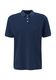 Q/S designed by Cotton piqué polo shirt - blue (58L0)