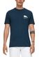 s.Oliver Red Label T-shirt with front print - blue (58D2)