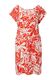 s.Oliver Red Label Sommerliches Kleid aus Viskose - orange/weiß (25A0)