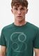 s.Oliver Red Label T-Shirt mit Labelprint - grün (78D1)