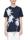 s.Oliver Red Label T-shirt with graphic print - blue (59F1)