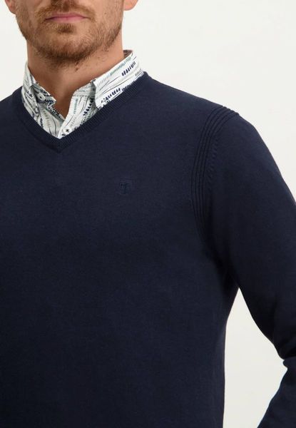 State of Art V-neck sweater  - blue (5900)