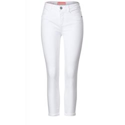 Street One White slim fit jeans - white (15121)
