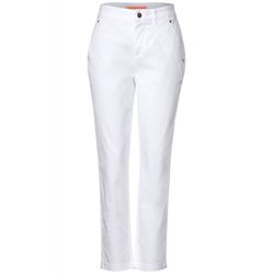 Street One Pantalon chino loose fit - blanc (10000)