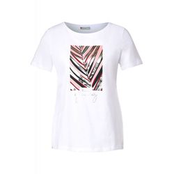 Street One T-shirt à impression - blanc (30000)