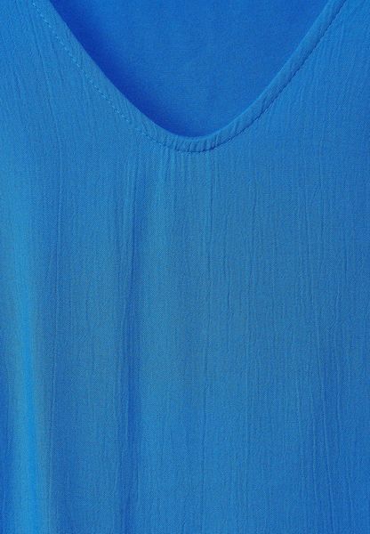 Street One Top mit Häkeltape - blau (14915)