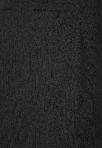 Street One Pantalon loose fit avec crincrin - noir (10001)