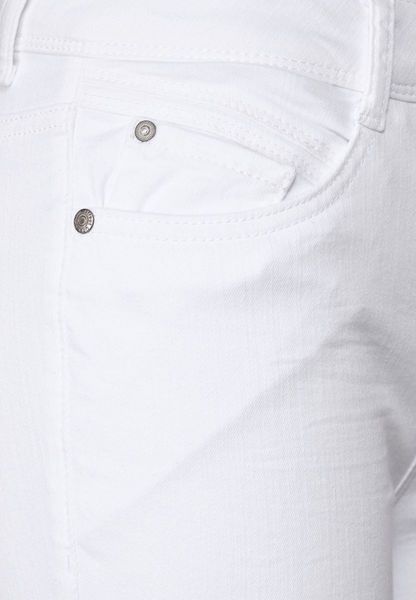 Street One Weiße Slim Fit Jeans - weiß (15121)