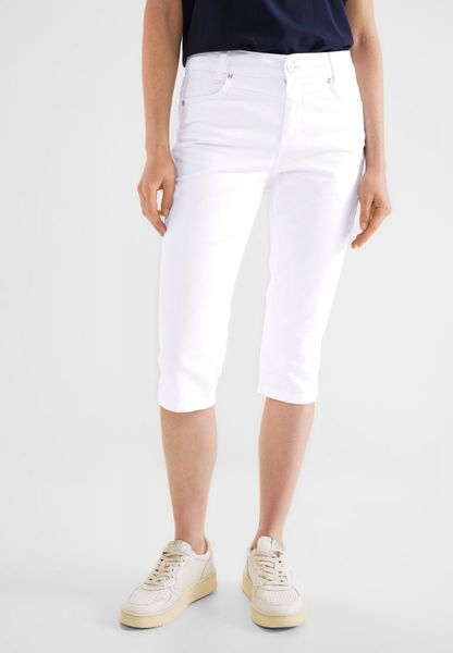 Street One Casual fit capri pants - Yulius - white (10000)