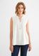 Street One Blouse with ruffles - white (10108)