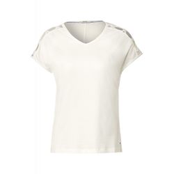 Cecil T-shirt détail épaule - blanc (13474)