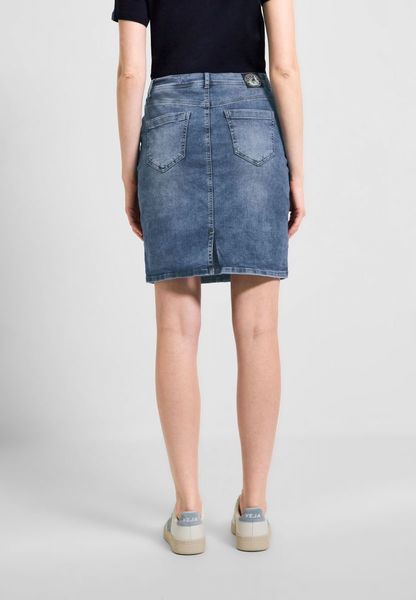 Cecil Denim skirt with sequins - blue (10301)