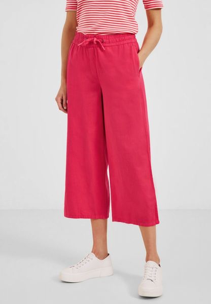 Cecil Linen Mix Loose Fit Pants - pink (14472)