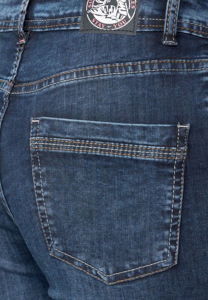 Cecil Slim fit capri jeans - blue (10282)