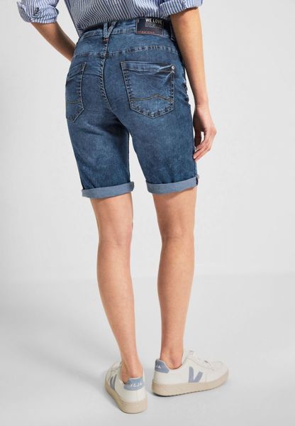Cecil Loose Fit Jean Shorts - blue (10282)