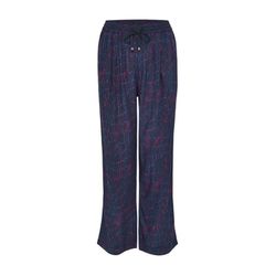 Opus Pantalon en tissu - Mahola sunny - violet/bleu (60020)