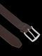 Tommy Hilfiger Denton leather belt with flag logo - brown (066)