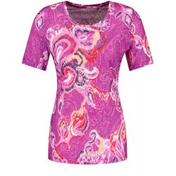 Gerry Weber Edition T-Shirt mit Muster - pink (03038)