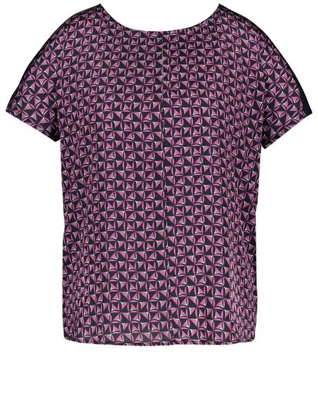 Gerry Weber Edition T-Shirt - Summer darks - blue/pink (08038)