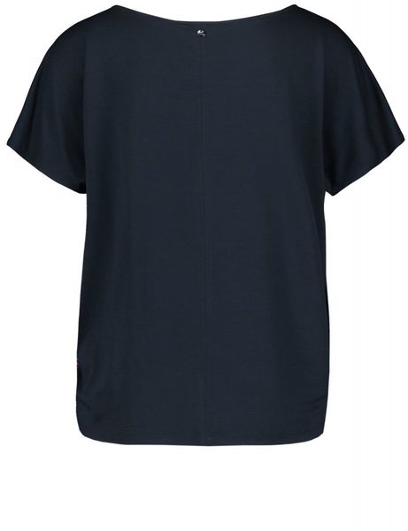 Gerry Weber Edition T-Shirt - Summer darks - bleu/rose (08038)