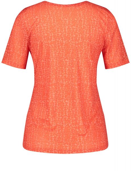 Gerry Weber Edition 1/2 Sleeve T-Shirt - white/red/orange (06098)