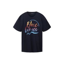 Tom Tailor T-shirt with a print - blue (10668)
