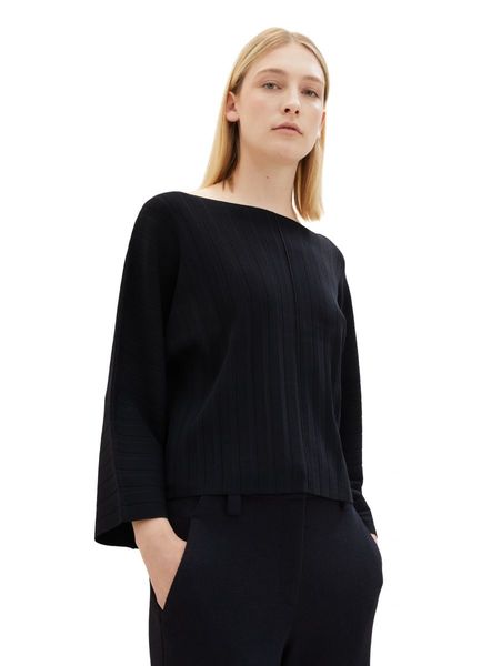 Tom Tailor Batwing top - blue (10668)