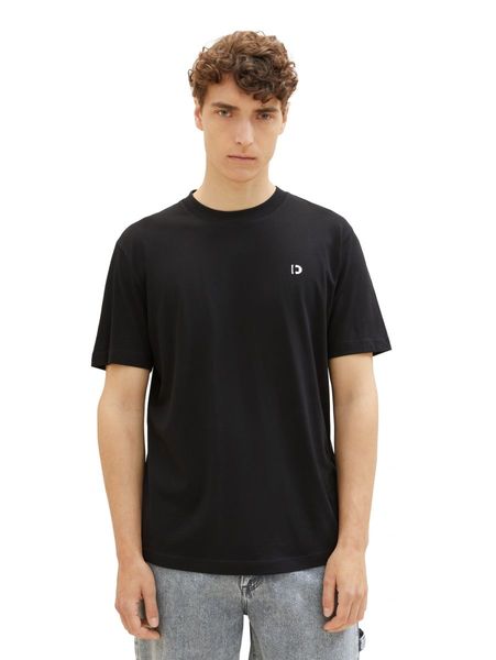 Tom Tailor Denim Basic T-Shirt - schwarz (29999)