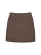 Tom Tailor Checked skirt - brown/blue (32409)