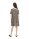 Tom Tailor Dress with allover print - black (32148)