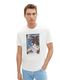 Tom Tailor T-shirt avec photo imprimée - blanc (10332)